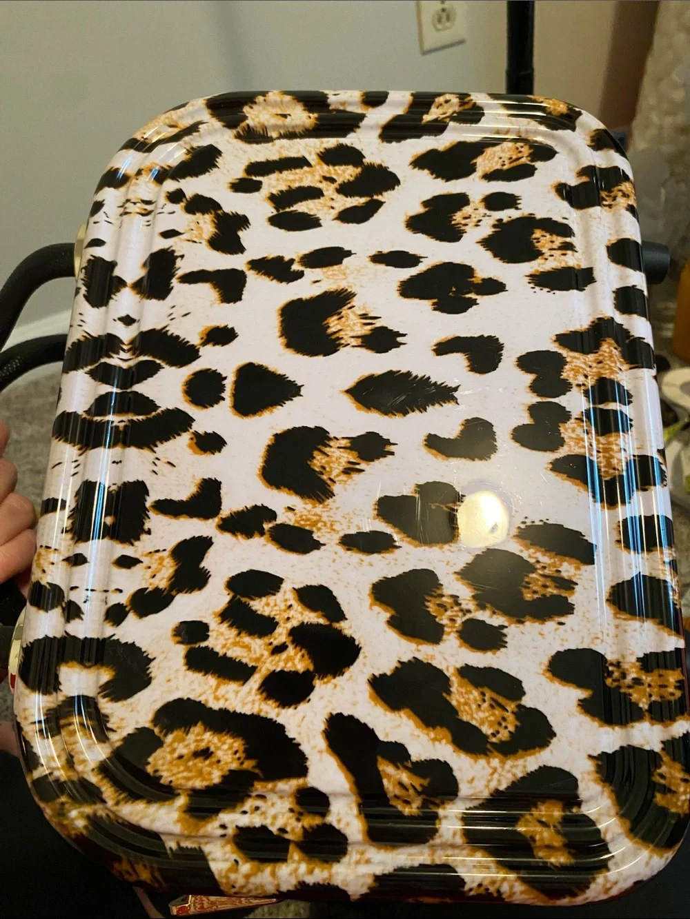 Triforce Elite Performance Travelware Leopard Print Makeup Bag / Suitcase NWT